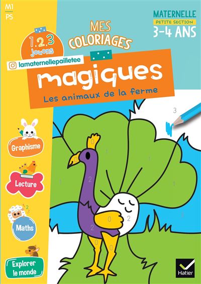 Mes coloriages magiques ps