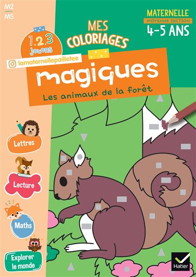 Mes coloriages magiques ms