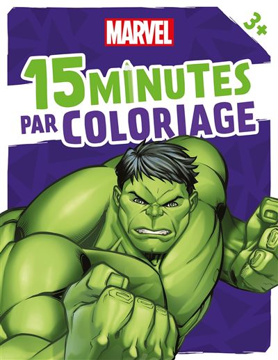 Marvel - 15 minutes par coloriage (des 3 ans)