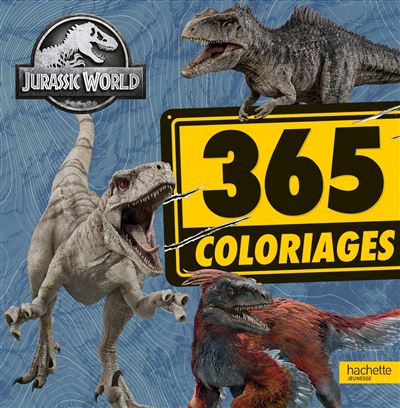 Jurassic world - 365 coloriages