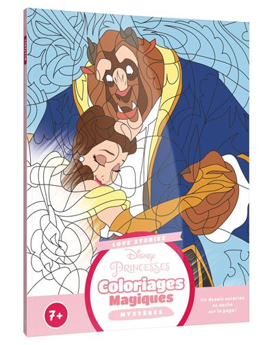Disney princesses - mes coloriages magiques - mystères (7+) - love stories