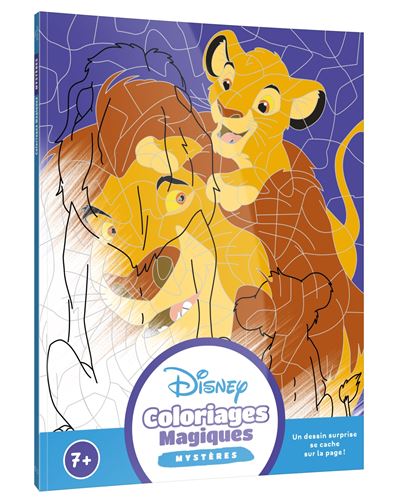 Disney - mes coloriages magiques - trompe l'œil (7+)