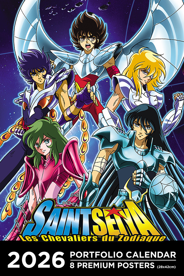 Calendriers Portfolio 2026 Saint Seiya