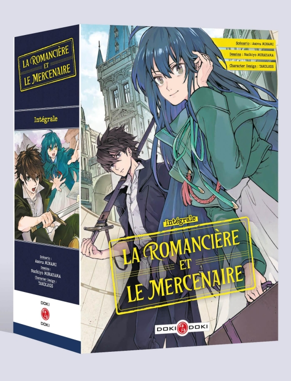 La Romancière et le Mercenaire - écrin - Tome 1 à Tome 3