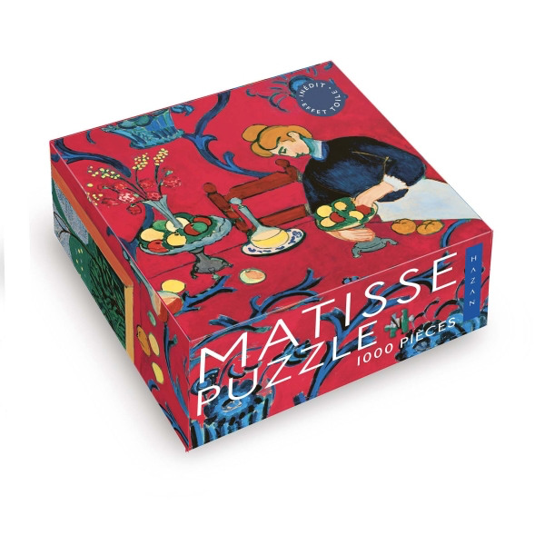 Puzzle Matisse 1000 pièces - La Desserte, harmonie rouge