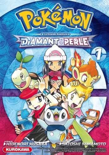 Pokémon La grande aventure Diamant perle - platine Tome 1