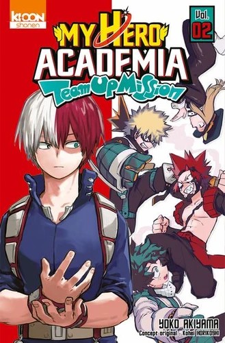 My hero academia team-up mission Tome 2