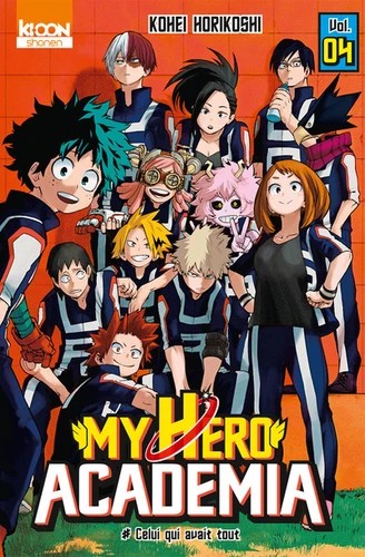 My hero academia Tome 4