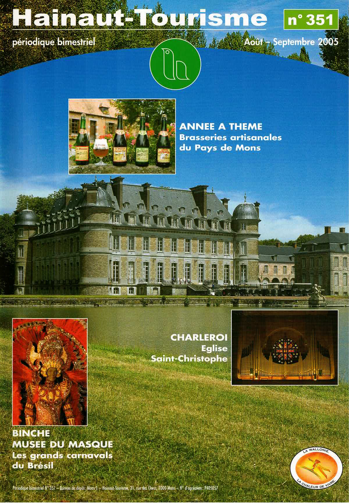 Hainaut Tourisme n° 351