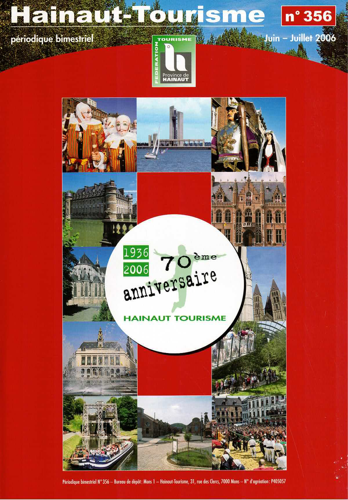 Hainaut Tourisme n° 356