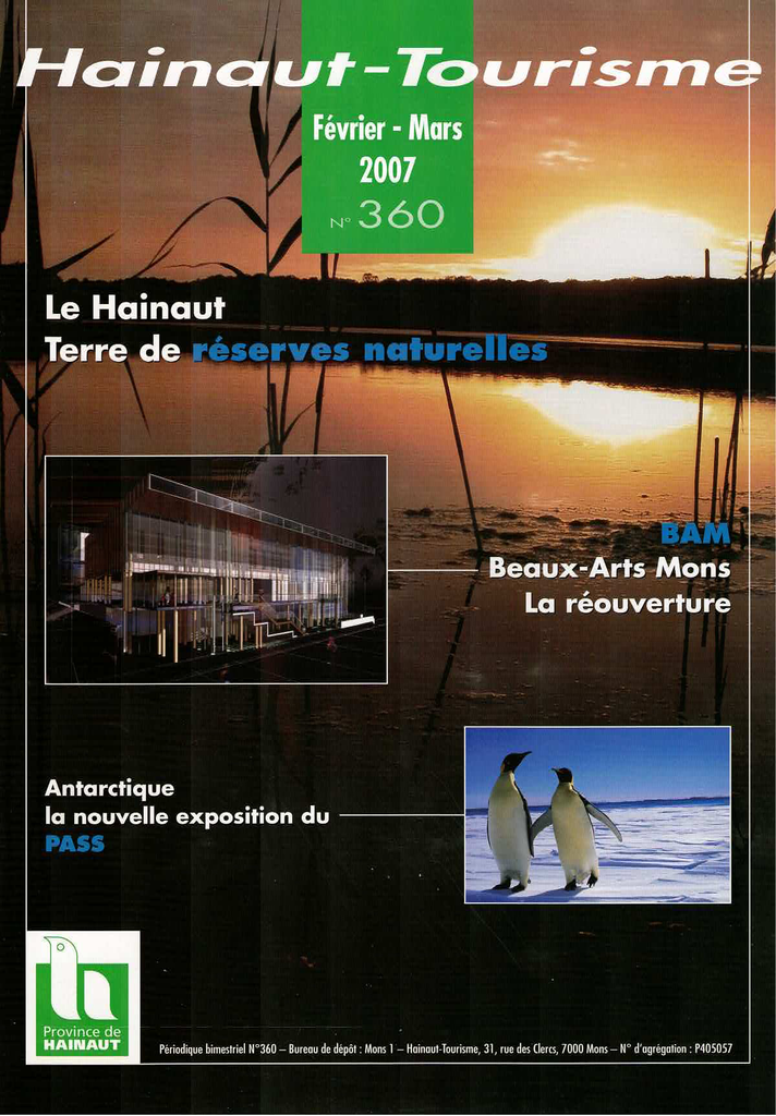Hainaut Tourisme n° 360