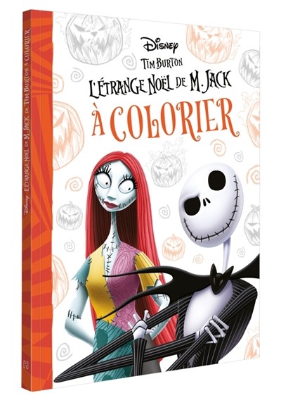 Disney - L'étrange Noël de monsieur Jack - À colorier