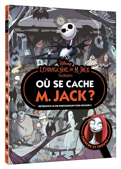 Disney - L'étrange Noël de monsieur Jack - Cherche et Trouve - Où se Cache Mr Jack ?