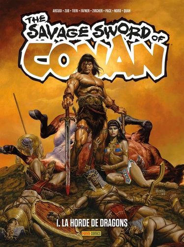 [9791039135610] Savage sword of Conan : La horde de dragons Tome 1
