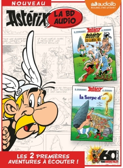 [9782367628332] Astérix - La BD audio avec 2 CD : Astérix le Gaulois ; La serpe d'or - Tome 1