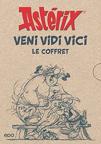 [9782376713258] Astérix - Veni, vidi, vici. Le coffret en 3 volumes : Les citations latines expliquées ; Les vérités historiques expliquées ; Les peuples antiques expliqués