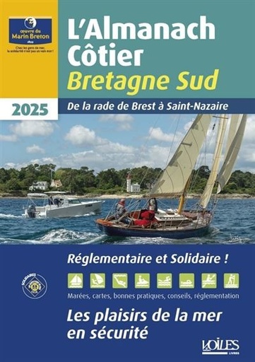 [9782381470573] Almanach côtier bretagne sud 2025