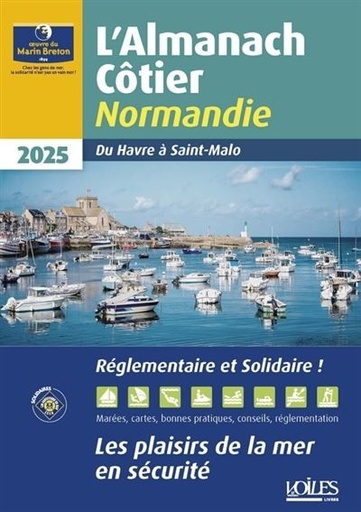 [9782381470559] Almanach côtier Normandie 2025