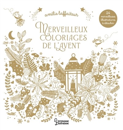 [9782036085893] Merveilleux coloriages de l'avent