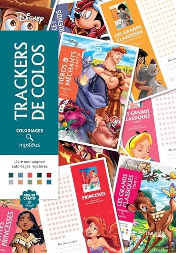 [9782017276456] Livre compagnon - les trackers de coloriages mystères Disney