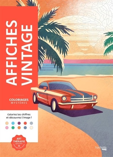 [9782017093541] Coloriages mystères - affiches vintage