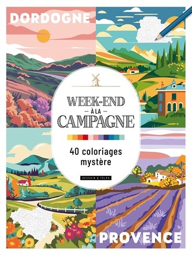 [9782295016577] Week-end a la campagne - 40 coloriages mystère