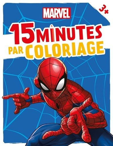 [9782017892298] Marvel - 15 minutes par coloriage (3+)