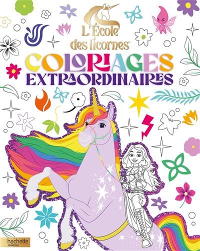 [9782017301011] L'école des licornes - coloriages extraordinaires