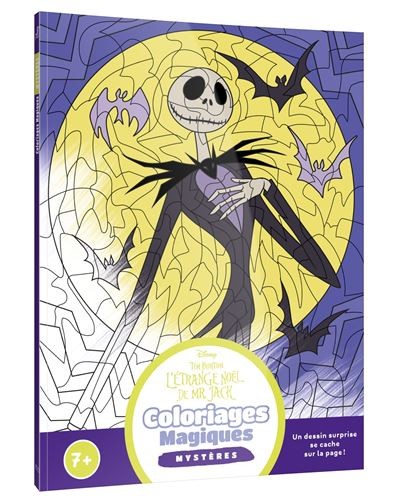 [9782017290100] L'étrange Noël de mr jack - coloriages magiques - mystères (7+) - Disney