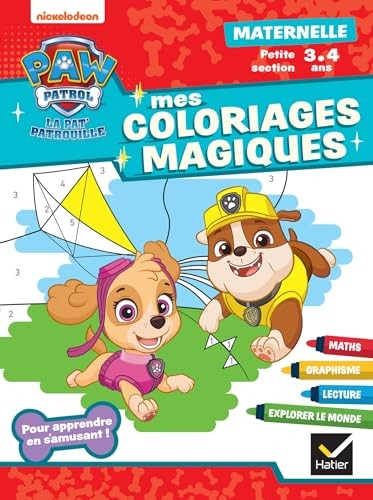 [9782401105317] Mon coloriage magique Pat'patrouille ps - 3 ans