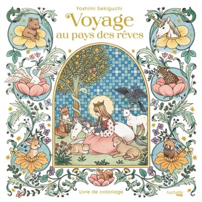 [9782017259930] Voyage au pays des rêves - livre de coloriage