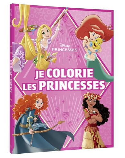 [9782017263623] Disney princesses - coloriages géants - je colorie les princesses