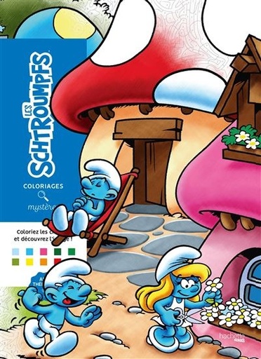 [9782017256960] Coloriages mystères - Schtroumpfs