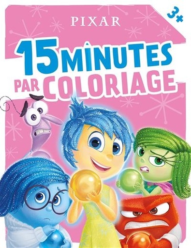 [9782017262107] Disney pixar - 15 minutes par coloriage (des 3 ans)