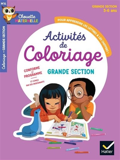 [9782401105287] Chouette maternelle - activités de coloriage gs - 5 ans