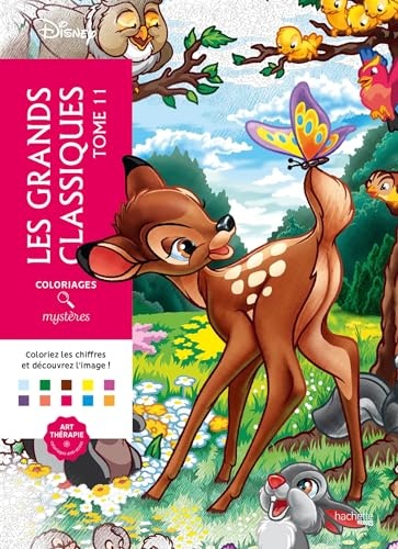 [9782017256953] Coloriages mystères Disney - les grands classiques tome 11