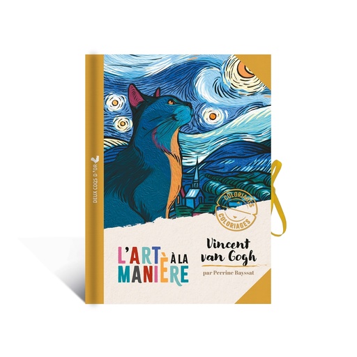 [9782017247203] L'art à la manière - coloriages Van Gogh