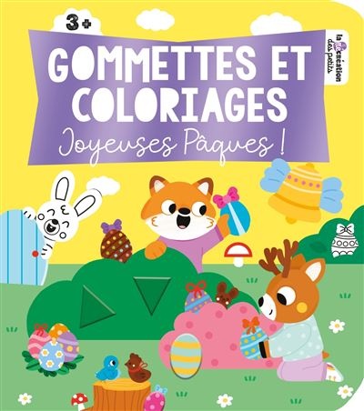 [9782017885825] Gommettes et coloriages joyeuses paques !