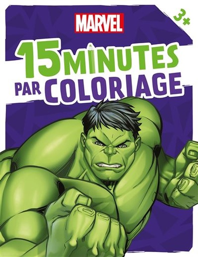 [9782017243052] Marvel - 15 minutes par coloriage (des 3 ans)