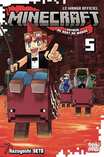 [9782384963669] Minecraft, le manga officiel - Voyage au bout du monde - Tome 5