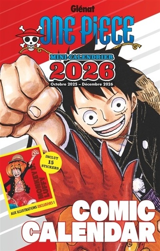 [9782344070444] One Piece - Mini-calendrier 2026