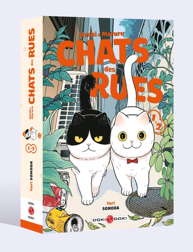 [9791041116041] Hachi & Maruru - Chats des rues - écrin - Tome 1 et Tome 2