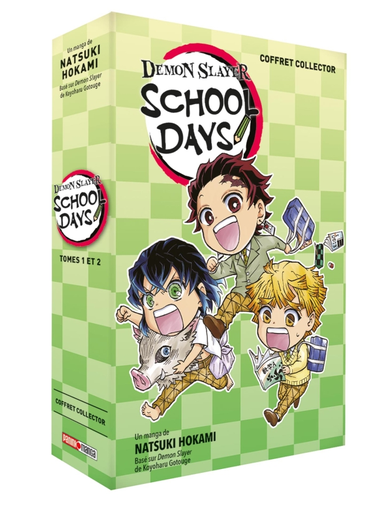 [9791039140874] Demon Slayer School Days - Tome 1 et Tome 2 - Coffret 