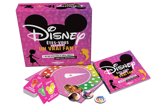 [9782017894681] Êtes-vous (vraiment) un vrai fan de Disney ? + de 200 questions et défis inédits pour vous départager !