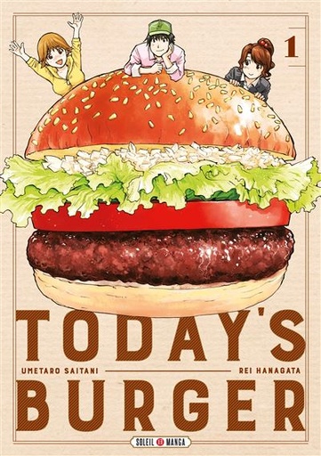 [9782302100725] Dernier today’s burger Tome 1