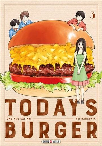 [9782302100749] Dernier today’s burger Tome 3