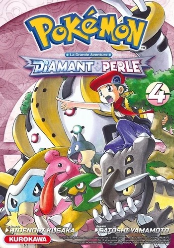 [9782368526552] Pokémon La grande aventure Diamant perle - platine Tome 4