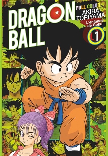 [9782344061541] Dragon Ball - Full Color - L'enfance De Goku - Tome 01