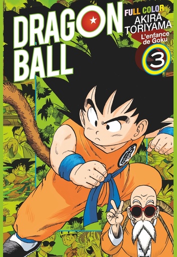 [9782344061565] Dragon Ball - Full Color - L'enfance De Goku - Tome 03