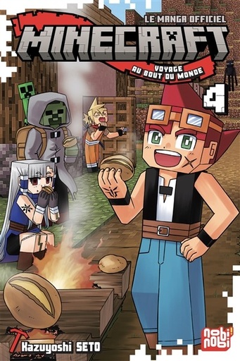 [9782384963652] Minecraft, le manga officiel - Voyage au bout du monde - Tome 4